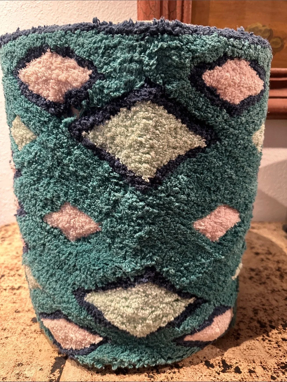 Anthropologie “Shuri” Tufted Basket